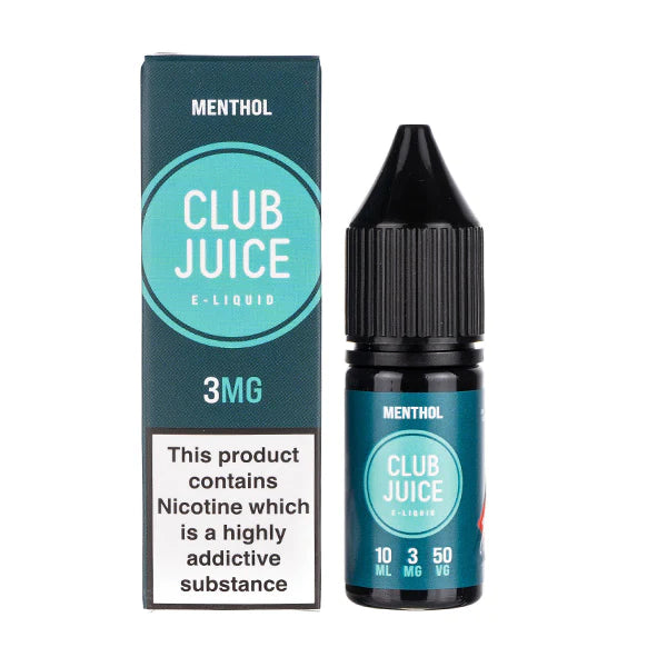 Club Juice Menthol E-Liquid 10ml