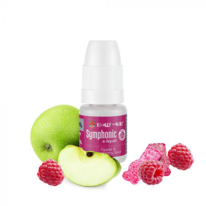 Symphonic - Apple & Raspberry Sour E-liquid 10ml